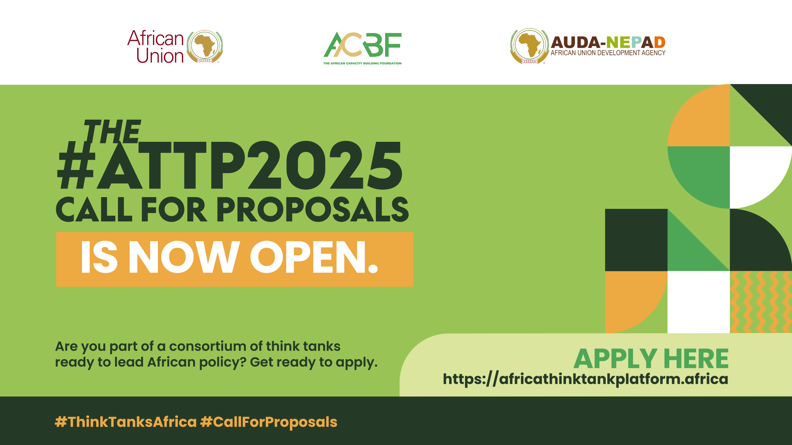 The Africa Think Tank Platform Call for Proposals to Advance Policy Research Across the Continent