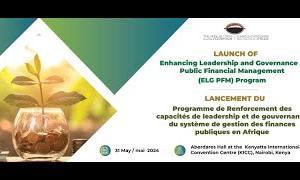 Launch of the Enhancing Leadership & Governance in Public Finance Management (ELG-PFM) Program